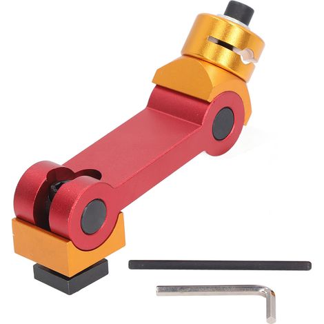 Cnc-werkstückanschlagpositionierer, Einstellbarer Schraubstockbegrenzer, T-nut-maschinenteil