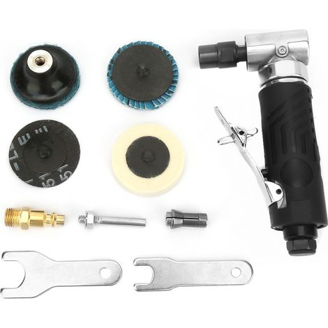 Druckluft-winkelschleifer Mit 90°-winkel, 1/4"-bsp-gewinde, Druckluftbetriebene Polier- Und Schleifmaschine, 20.000 U/min
