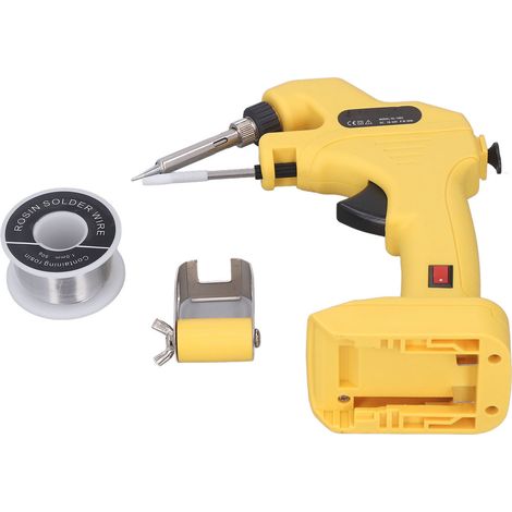 Kabelloses Lötset Für Li-ion-akkus, Max. 18–20 V, 30 W, 30 S, Schnelles Vorheizen, Keramik-heizelement, 50 G Lötzinn, 1 Mm Lötzinn