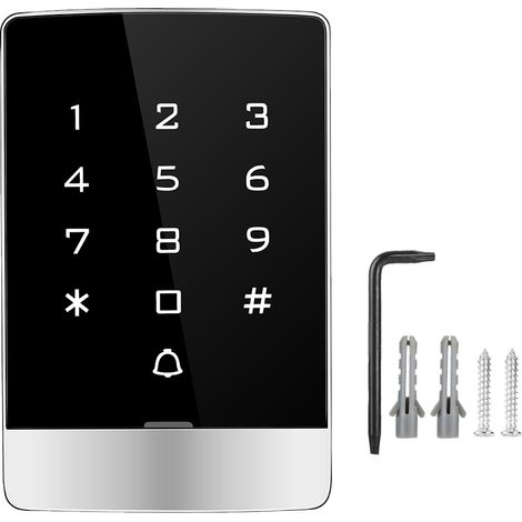 Zutrittskontrollsystem Für Bürotüren, Wasserdichte T9-w-metallkarte Mit Touch-taste