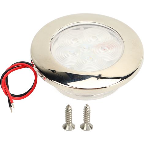 12-v-led-einbauleuchte Für Wohnmobile/boote, 1 W, Sonnenlichtweiß, 5500–6300 K