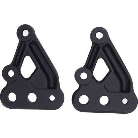 Paar Rechte Aluminium-pedalhalterungen, Ersatz Für Talaria Sting X3 Mx3 Mx4, Schwarz.