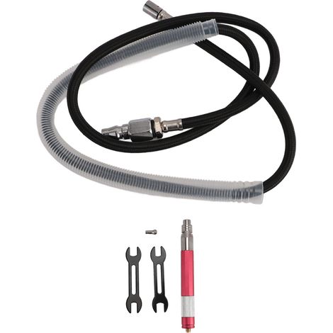 58000 U/min Npt 1/4 Zoll Druckluft-stiftschleifer, Pneumatik-set, Gravierstift Mit M3-klemme