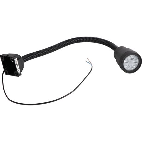 5-w-led-arbeitsleuchte, 360°-drehung, Universelle Flexible Stiellampe Für 24-v- Und 36-v-cnc-werkzeugmaschinen