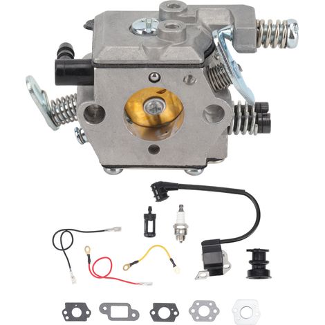 Kettensägen-vergaser-reparatursatz Mit Zündspule, Kraftstofffilter, Zündkerze Und Anschlusskabel-unterlegscheibe Für Stihl Ms250
