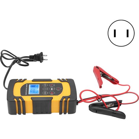 Professionelles Intelligentes Batterieladegerät Als Autozubehör (gelb)