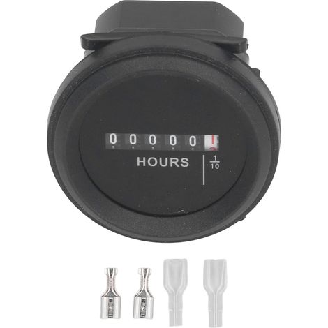 Hochpräziser, Runder Mechanischer Quarz-betriebsstundenzähler Für 6-80 V Ac Gleichstrommotorgeneratoren