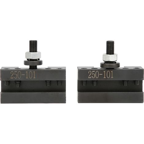 Schnellwechsel-bohrwerkzeug, Cnc-gefräst, Aus Hochfestem Kohlenstoffstahl 250-101, 2 Stück