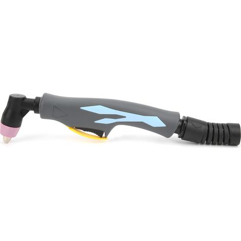 Plasmaschneidpistole Mit Schweißbrennerkopf, Mit Blauem Gebogenem Griff, Schweißzubehör