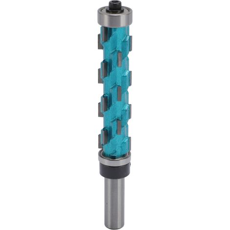 Bündigfräser, 12-mm-schaft, Doppelspirallager, 75 Mm Schnittlänge, Holzbearbeitungswerkzeug, Teile Und Zubehör