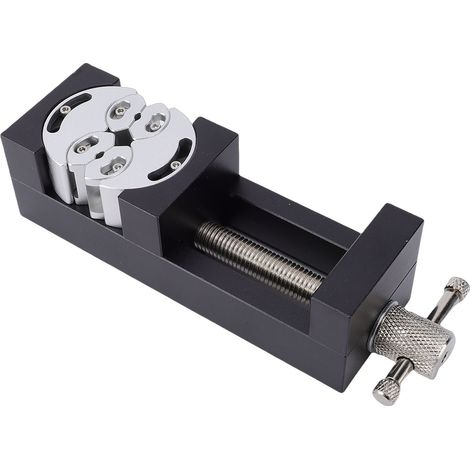 Mini-smart-fraktal-schraubstockklemme Für Bohrmaschine, Werkbankpresse, Robust, Selbstjustierend, Aluminiumlegierung, Für Bastelarbeiten, Schmuckherstellung, Modellreparaturen