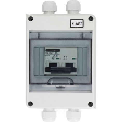 Miniatur-leistungsschalter 80 A 2p Ip65, Wasserdichter Trennschalter 1000 Vdc Für Photovoltaik-solaranlagen