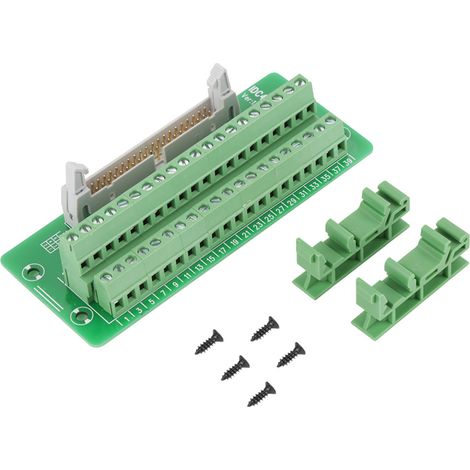 Im Schienenmontage-schnittstellenmodul, Pcb-träger-stiftleisten-breakout-board-sps-platine Für Mitsubishi Servo