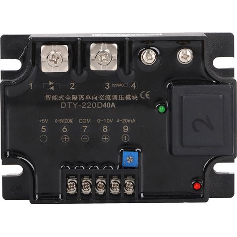 Einphasen-spannungsregler Mit Vollständiger Isolation, Widerstandsregelungsmodul, Mehrsignal-eingangssteuerung, Ac 220 V, 40 A