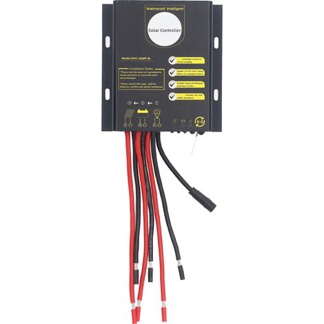 12-24v 30a Pwm-solarladeregler, Bluetooth, Wasserfest, Einstellbarer Universalregler Für Li-ion-batterien