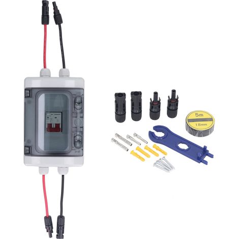Gleichstrom-leistungsschalter, Überlastschutz, Solar-pv-trennschalter Mit Wasserdichtem Gehäuse (ip65), 500 V, 16 A