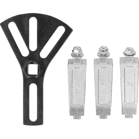 Werkzeugsatz Zum Ausbau Der Kraftstoffpumpe, Universeller, Verstellbarer, Fächerförmiger 3-backen-tankverriegelungsringschlüssel Mit Einem Spannbereich Von 135 Bis 185 Mm