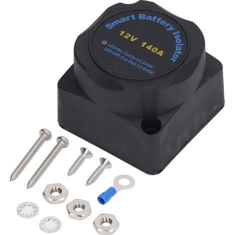 Intelligentes Batterietrennsystem, Spannungsgesteuertes Relais, Komplettes Vsr, Automatisches Dual-ladegerät (12 V, 140 A)