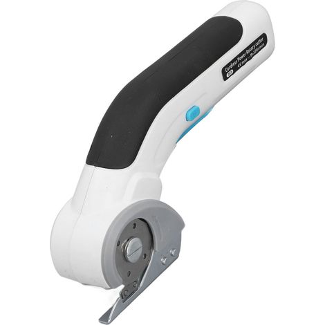 Kabelloser, Wiederaufladbarer Elektrischer Stoffschneider Mit Sicherheitsverriegelung Für Polsterstoffe, Teppiche, Vorhänge, Leder Und Karton.