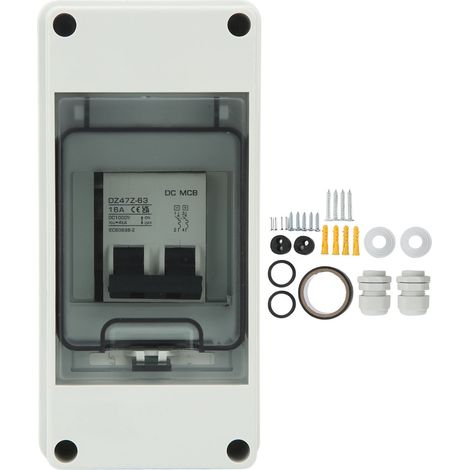 Miniatur-leistungsschalter 2p 16a Ip65, Wasserdichter Dc-trennschalter Für 1000v Photovoltaik-solaranlagen