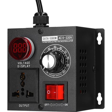 Ac220v 5000w Step Seven Tragbarer Variabler Einphasen-leistungsregler
