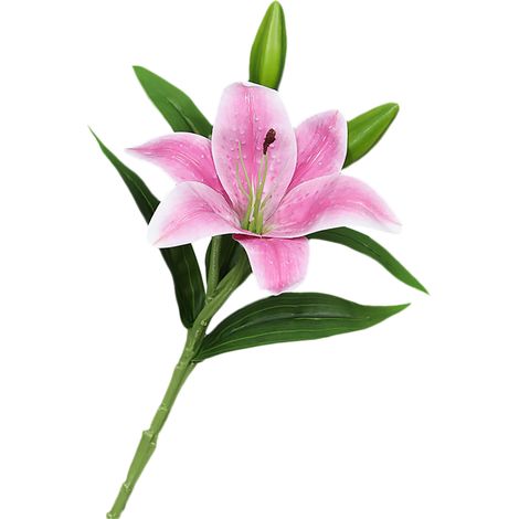3d-lilien-simulationsblume 38 Cm Blumenarrangement Heimdeko Hochzeitsdekoration Bürostrauß Kunstblumenstrauß (3)