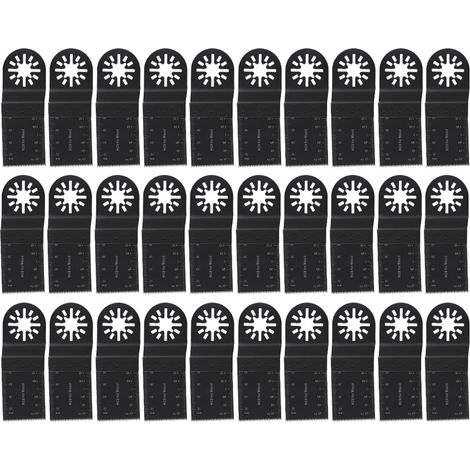 Multifunktionales Oszillationssägeblatt-set, Kohlenstoffstahl, 30-teilig, 34 Mm, Zum Reparieren Und Schneiden