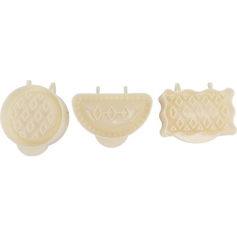 3-teiliges Umweltfreundliches Mini-kuchenform-set Aus Abs Für Die Apfelkuchenküche