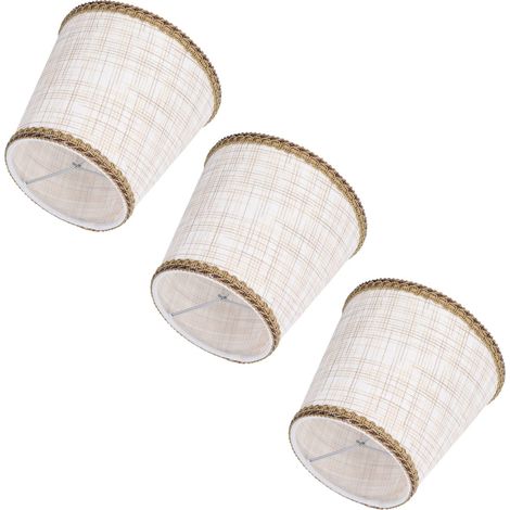 Kleine Lampenschirme Aus Hochwertigem, Sehr Strapazierfähigem Stoff, Vielseitig Einsetzbar, Elegante Verarbeitung, Geeignet Für Schlafzimmer, Hotels Und Wohnungen