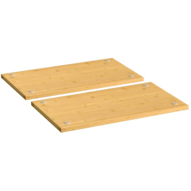 2-teiliger Bambus-kochdeckel, 50 X 28 X 1,5 Cm
