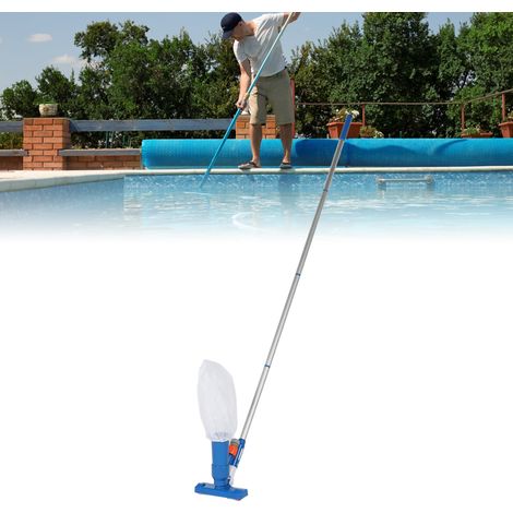 Tragbarer Poolreiniger, Jet-poolreiniger Mit 4-teiligem Saugrohr, Zubehörset Mit Laubbeutel Für Whirlpool, Teich Und Schwimmbad