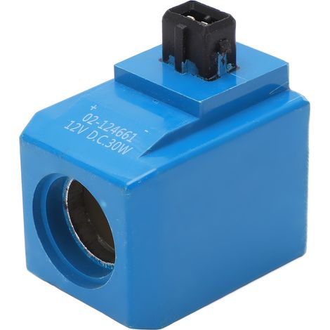 02-124661 12v 30w Magnetspule Als Ersatz Für Jcb 3c 3cx 3d 3dx 4c 4cx 1400b 1550b Rundbolzen-magnetventilspule Für Bagger