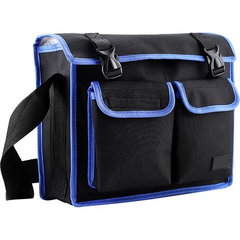 Werkzeugtasche Aus Dickem Oxford-gewebe Mit Schulterhalterung Für Elektriker Und Reparaturarbeiter (blau)