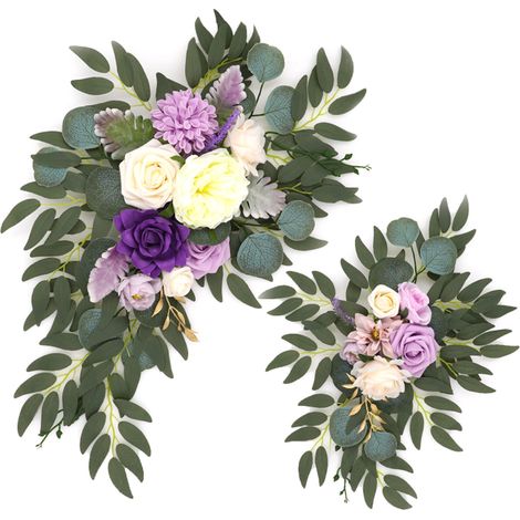 Künstlicher Blumenbogen, Fascia Flower, Hochzeitsbögen Für Zeremonie, Feier Und Empfang, Hintergrunddekoration (b)