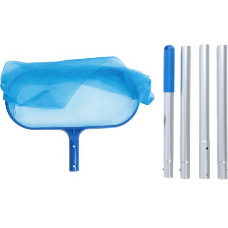 Skimmernetz Für Schwimmbecken, Verstellbare Länge, Schwimmbadreinigung, Professionelle, Einfache Montageanleitung Für Teichbrunnen