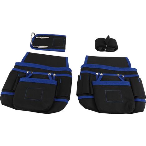 Werkzeugtasche Aus Oxford-gewebe, Verstellbare Magnetische Mehrfachtasche Für Reparatur Und Wartung, Blau