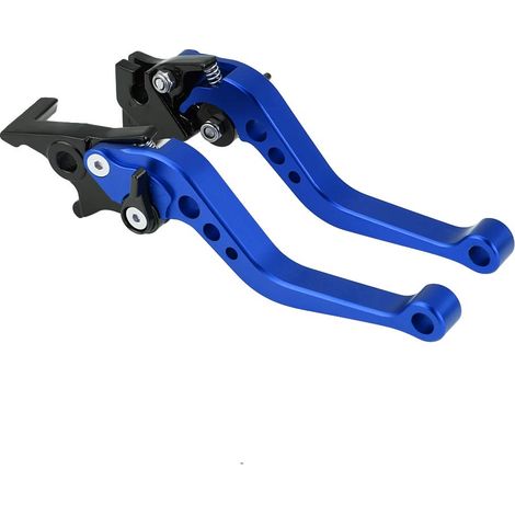 Stück Kupplungshebel, Brems- Und Kupplungsgeberzylinder, Universelle Motorradbremshebel Aus Aluminiumlegierung (blau)