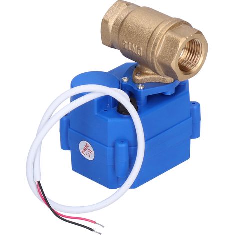 Motorisiertes Elektrisches Mikro-kugelventil Aus Messing, Durchgangsanschluss 1/2" Cwx-15n-cr04-dc9 24v-dn15