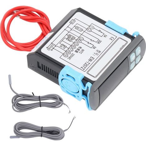 Wasserdichter Kühl- Und Abtau-thermostat, Digitaler Temperaturregler Für Gefrierschränke Und Kühlräume, Ac220v