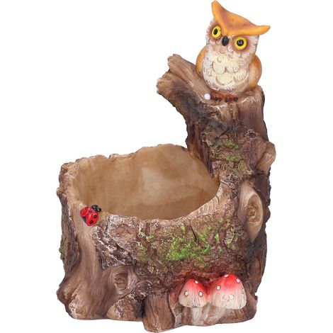 Innovativer, Wasserdichter Pflanztopf, Sukkulente, Bonsai, Harzpflanzgefäß, Wohndekoration, Adler Auf Einem Baum