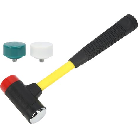 4-in-1-hammer, Kopf Aus Hartem Und Weichem Kohlenstoffstahl, Gummigriff, Handwerkzeug