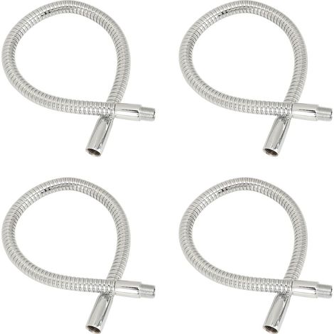 4 Stück Flexible Led-schwanenhalsleuchte – Zubehör Für Tischleuchten – Aluminium-metallschlauch (35 Cm)
