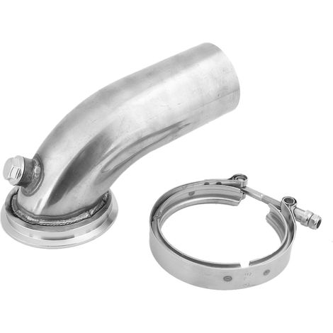 90°-turbo-auspuffkrümmer Aus Edelstahl Für Hy35 Hx He351 Mit V-band-flansch