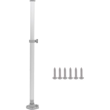 Höhenverstellbares Tischbein, Höhenverstellbar Von 510 Bis 760 Mm, Klappbare Teleskopstütze Für Wohnmobile, Wohnwagen, Boote Und Yachten.