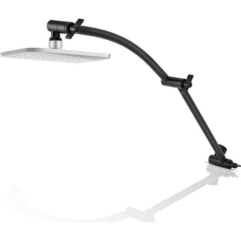 Duscharm, Edelstahl-duschverlängerungszubehör Für Duscharm-verlängerungsrohr, Gebogener Arm, Duscharmverlängerung (schwarz)