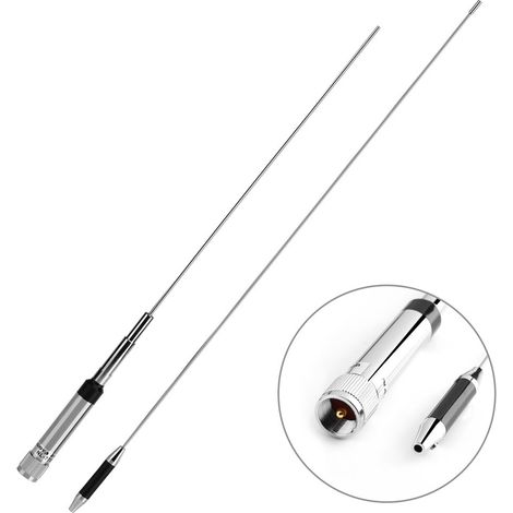 Hochleistungs-autoradioantenne, Nl-770r Uhf/vhf 144/430 Mhz 200 W Dualband-mobil-/stationsfunkantenne