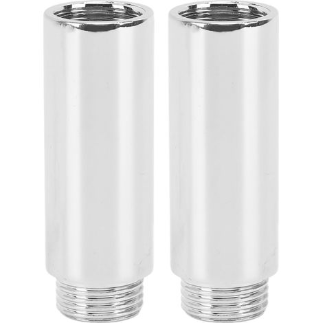 Duschkopf-verlängerungsschlauch, Duscharmverlängerung Aus Edelstahl, Chrom-finish Für Badezimmer (6 Cm/2,4 Zoll)