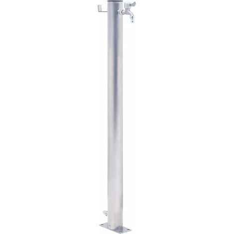 Runde Gartenwassersäule Aus Edelstahl, 60 Cm Durchmesser