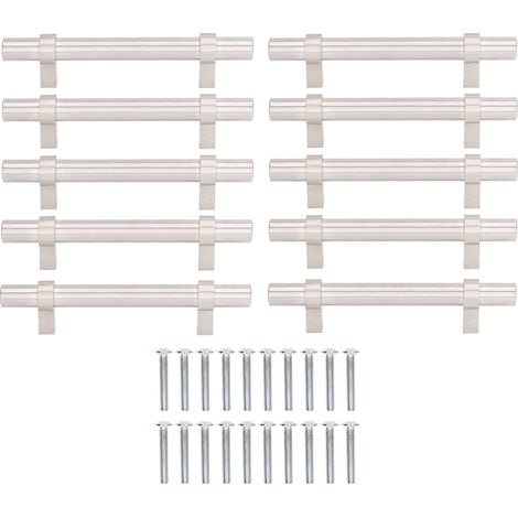 Schrankgriffe Aus Edelstahl 201, 10 Stück, Hohl, Modernes Design, Langlebig, Hohe Härte, Weit Verbreitete Metallschubladengriffe