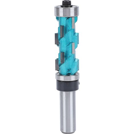Bündigfräser, 1/2"-spiralschaft Aus Hartmetall, Doppelt Gelagert, Für Holzbearbeitung, 3/4"-durchmesser, 1 Bis 1 1/16"-schnittlänge